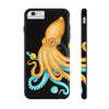Yellow Blue Octopus Cosmic Dancer Art Mate Tough Phone Cases Iphone 6/6S Plus Case