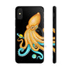 Yellow Blue Octopus Cosmic Dancer Art Mate Tough Phone Cases Iphone X Case