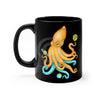 Yellow Blue Octopus Cosmic Dancer Art Mug 11Oz Mug