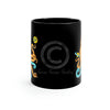 Yellow Blue Octopus Cosmic Dancer Art Mug 11Oz Mug