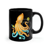 Yellow Blue Octopus Cosmic Dancer Art Mug 11Oz Mug