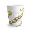 Yellow Octopus Tentacles Ink Art Latte Mug Mug