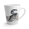 Yoga Cat Watercolor Art Latte Mug 12Oz Mug